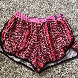 S/M Pink Lined Under Armour Shorts